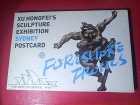 许鸿飞雕塑世界巡展，悉尼站明信片（1套18张） 品如图。