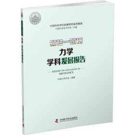 2018-2019力学学科发展报告【正版新书】