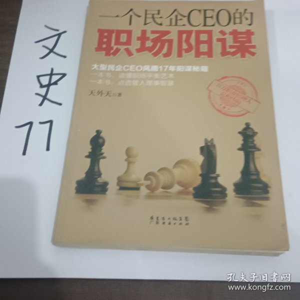 一个民企CEO的职场阳谋