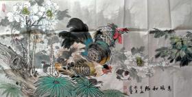 (终身保真)李宪章 68x136CM