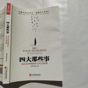 四大那些事：四大会计师事务所工作生活实录