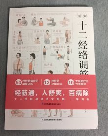 图解十二经络调筋术 十二经筋疏通法全图解 一学就会 50种经筋病症的康复训练 12种经筋功用介绍 10大经筋疗法方法解读