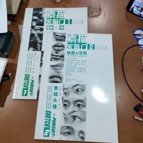 敲门砖：素描来敲门1、2 两本合售