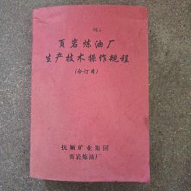 页岩炼油厂 生产技术操作规程（合订本）