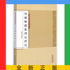 肾藏精藏象理论研究/肾藏精藏象研究丛书