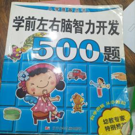 入学准备丛书：学前左右脑智力开发500题