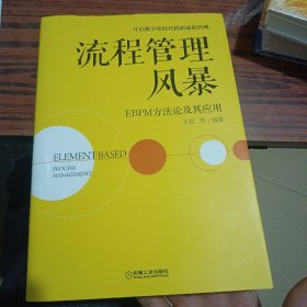 流程管理风暴 EBPM方法论及其应用（几乎全新内干净）