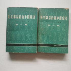 毛主席以后的中国经济，第一卷上下册
