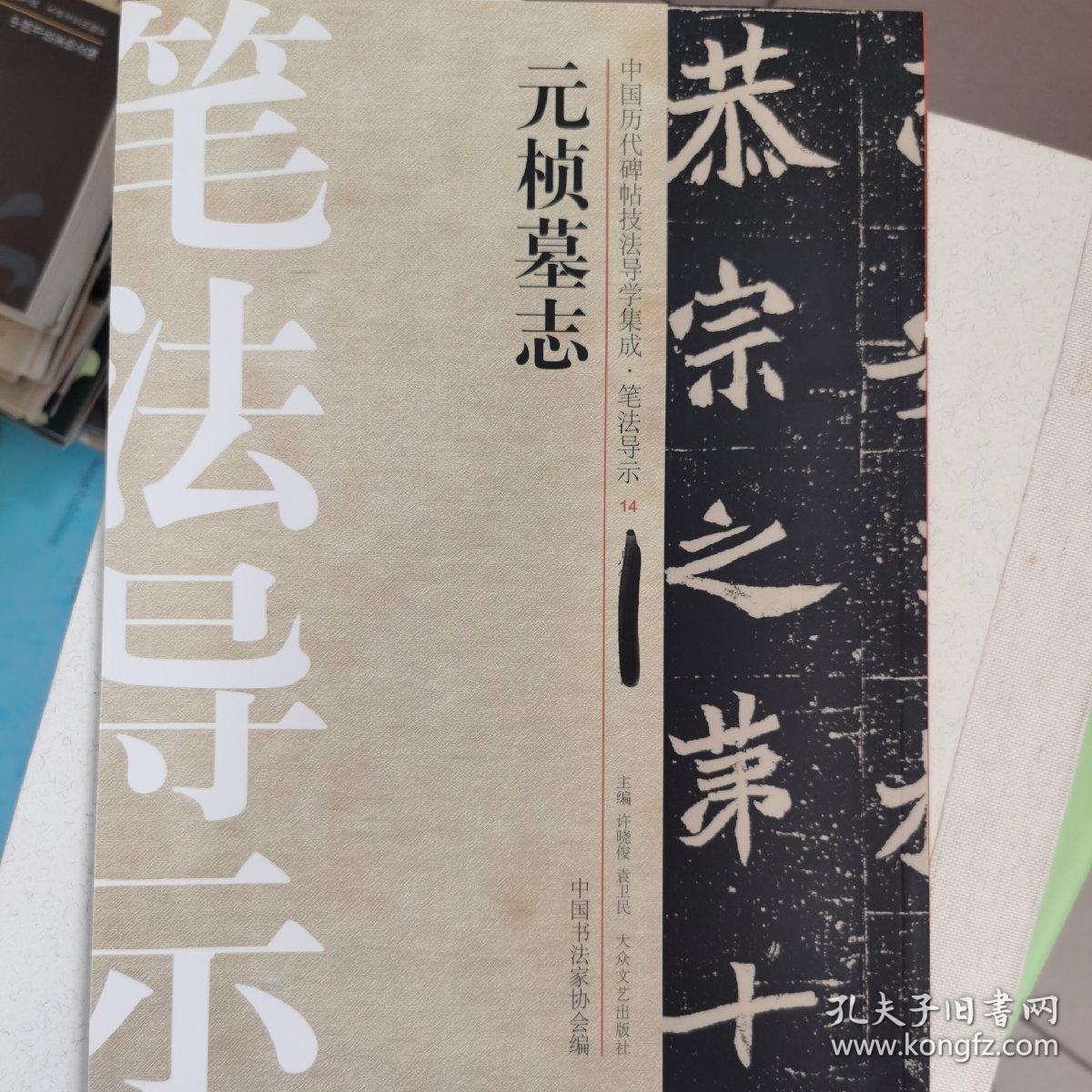 中国历代碑帖技法导学集成·笔法导示（14）：元桢墓志