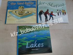 (HARCOURT ACHIEVE)Rigby系列Teaching version：Ice-skating, Lakes,Our sand castle   （3本合售）货架sys