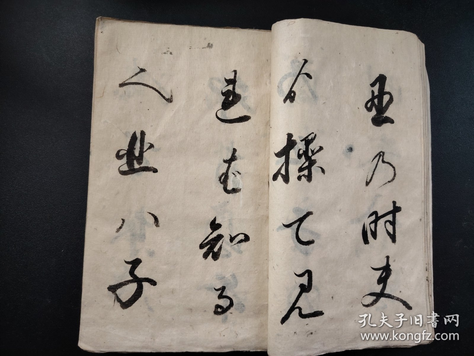 手抄书法古籍1868年《早道子宝》册全，手写本，大开本，尺寸27*18