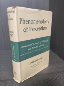 （精装版，国内现货，保存良好）Phenomenology of Perception Maurice Merleau-Ponty 知觉现象学 梅洛庞蒂 经典之作