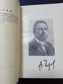 契诃夫手记（私藏绝佳品相 封底钤印”浙江人民出版社样书样张”）