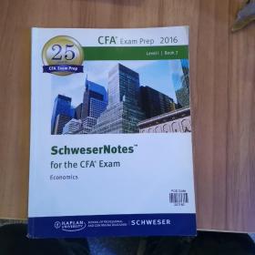 SchweserNotes CFA Exam Prep Level 1 2016：Economics