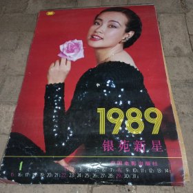 1989年挂历 银苑新星