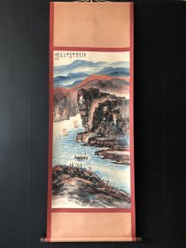 【关山月】山水，纯手绘作品