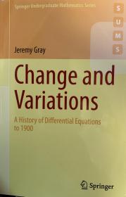 Change and variations: a history of differential equations  to 1900
