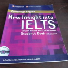 New Insight Into IELTS: Student's Book with Answers [With CDROM]等剑桥等6本合售（包邮）