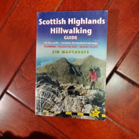 Scottish Highlamds Hillwalking GuIDE苏格兰高地徒步指南（60天徒步包含90个详细的线路图）