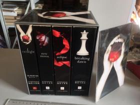 英文原版The Twilight Saga Collection （《暮光之城》全四册带4张纸卡）