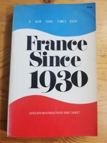 英文原版：France Since 1930