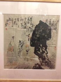 唐勇力书画作品。唐勇力，1951年生 ，河北唐山人。著名画家，中国工笔人物画家领军人物，兼擅写意人物画。原中国美院中国画系主任，2000年调入中央美术学院，现为中央美术学院中国画学院院长、博士生导师，中国工笔画学会副会长，中国国家画院研究。中国美术家协会会员。