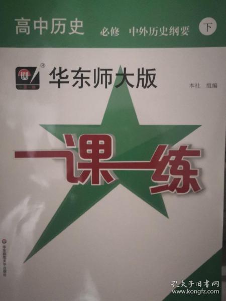 高中历史一课一练 中外历史纲要下（华东师大版 全新）