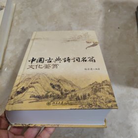 中国古典诗词名篇文化鉴赏(正版 全新 厚重)