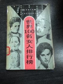 世界100名女人排行榜