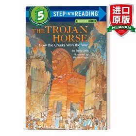 英文原版 Step Into Reading 5 - The Trojan Horse: How the Greeks Won the War 特洛伊木马:希腊人如何赢得战争 英文版 进口英语原版书籍