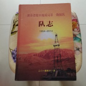 湖南省煤田地质局第一勘探队志 1954-2014 精装