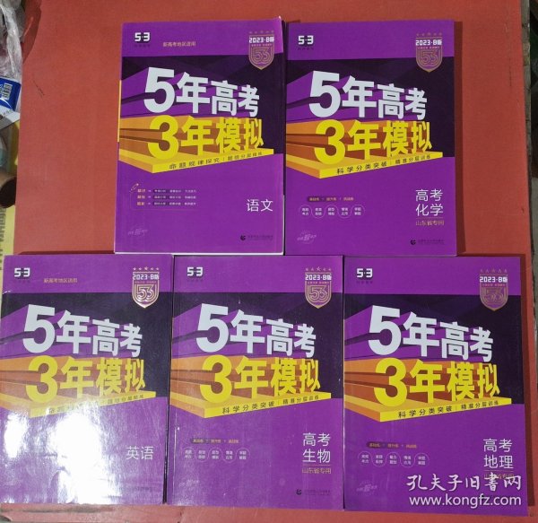 曲一线2020B版高考地理五年高考三年模拟山东省选考专用5年高考3年模拟首届新高考适用