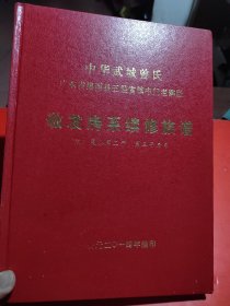 中华武城曾氏 广东省揭西县五经富镇中门老寨肚药发房系续修族谱