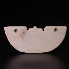 玉文化璜片:8.9*4*0.8cm重45克