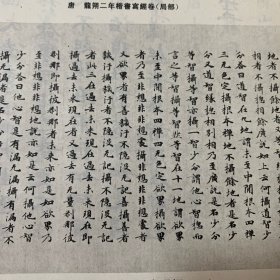 《书法丛刊》杂志；唐龍朔二年楷書寫經卷（局部）

宋王诜歐陽詢千字文跋
宋王诜《孫過庭千字文第五本》跋
杨仁凯：試論王詵及其書法藝術
張即之《杜詩》卷及其他
張即之行書《報本庵記》
明李應禎《觀大石聯句》册（相关31-57页）
董其昌與《勤政働學歲》軸
明黄道周行草書《榕壇講業》册
高其佩行書題畫詩屏
清金農漆书《相鶴經》册