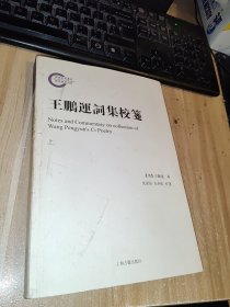 王鹏运词集校笺 上册 一本