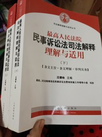 最高人民法院民事诉讼法司法解释理解与适用