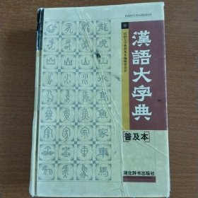 汉语大字典:普及本