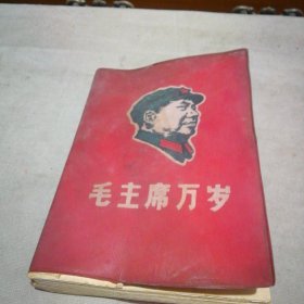 毛主席万岁——《红色读者》战斗队（林题被撕）【扉页有字迹 内页干净】