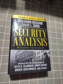 Security Analysis：Sixth Edition, Foreword by Warren Buffett（附光盘）