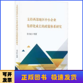 支持西部地区中小企业集群化成长的政策体系研究