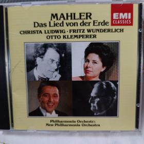 MAHLER Das Lied von der Erde
精装正版CD