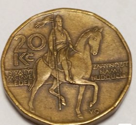 捷克硬币1998年，直径2.5厘米。 感兴趣的话点“我想要”和我私聊吧～