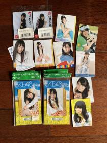 SKE48收藏卡观赏卡印刷签名卡偶像公式生写卡 松井玲奈 正品JP日版 购买看描述