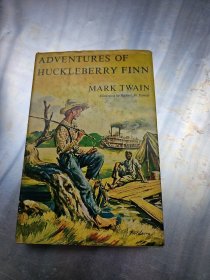 Adventures of Huckleberry Finn 哈克贝利·费恩历险记 马克·吐温【英文版，精装毛边本】