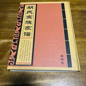 胡氏宗族家谱（安定堂）