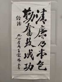 王儒林。11年10月出生于山东省莱芜市。55年9月被授予上校军衔。荣获中华人民共和国二级独立自由勋章、二级解放勋章。60年晋升为大校。88年7月被中央军委授予中国人民解放军独立功勋荣誉章。最高军职是中国人民解军解放军军事科学院战史部副军职研究员（副军级），根据军（副军）级、军种各部部长的资历，可授予少将军衔。因其在88年中国人民解放军第二次授衔前业已离休，已超过了授衔时效，故无授衔。此谓无衔将军