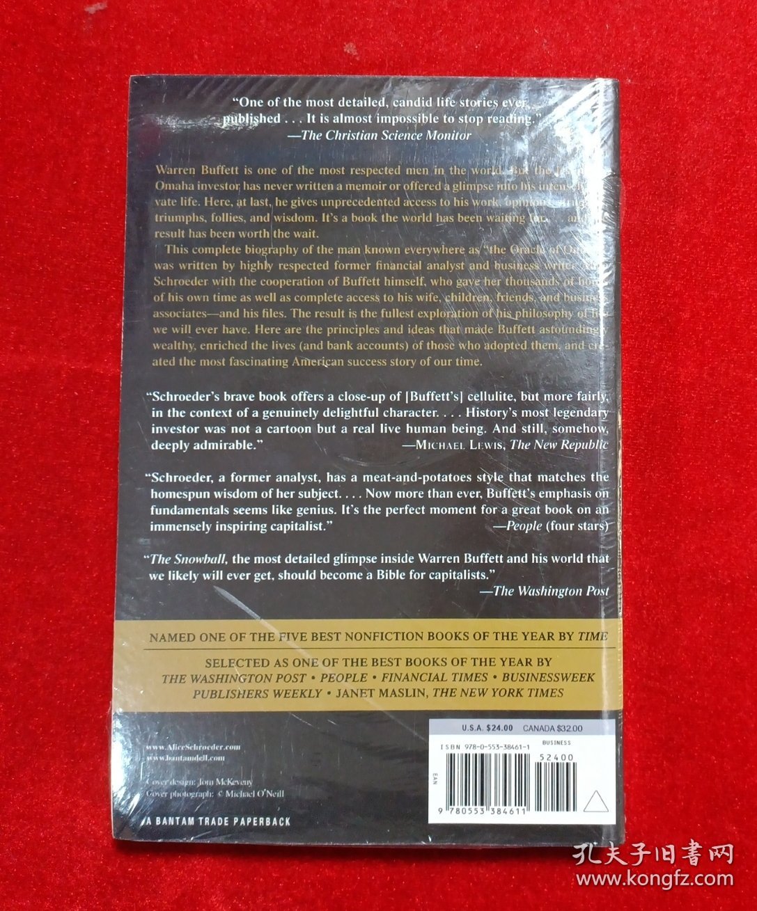 The Snowball: Warren Buffett and the Business of Life 滚雪球：巴菲特和他的财富人生