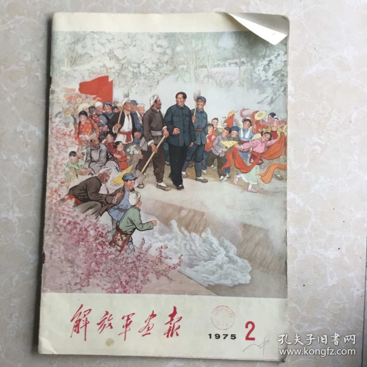 解放军画报（1975.2）不缺页