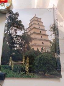 古塔照片。右上角有撕口，介意者勿拍。来源地：北京。